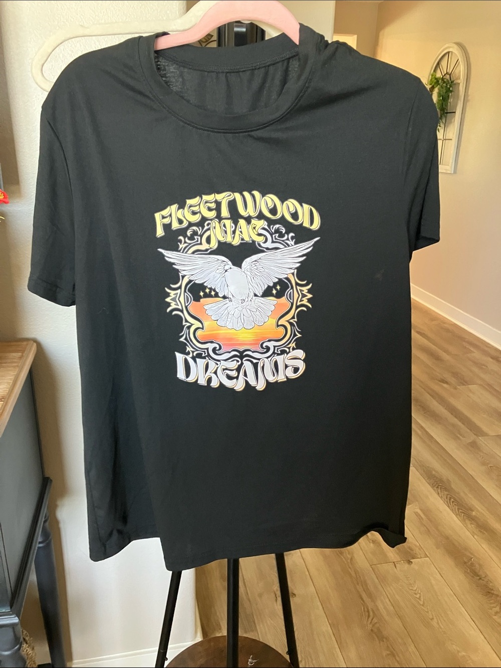 Fleetwood Mac "Dreams" Black Graphic Tee